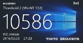 Microsoft Windows 10 Pro 10586.164.2000 th2 x86-x64 RU EXTRIM