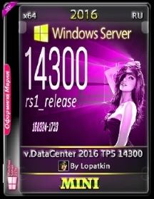 Microsoft Windows Server 2016 DataCenter TP5 Build 14300 RU MINI
