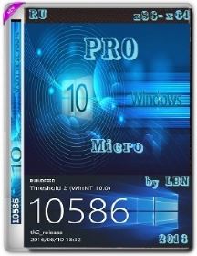Microsoft Windows 10 Pro 10586.446 th2 x86-x64 RU Micro