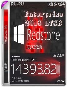 Microsoft Windows 10 Enterprise 2016 LTSB 14393.82 x86-x64 RU MICRO