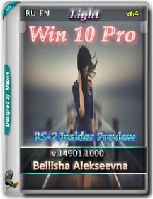 Win 10 Pro RS-2 Insider Preview 14901.1000 (Light)(x64) Bellisha Alekseevna (2016) [RU-EN]