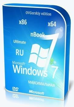Windows 7   x86/x64 nBook IE11 by OVGorskiy  2017 DVD