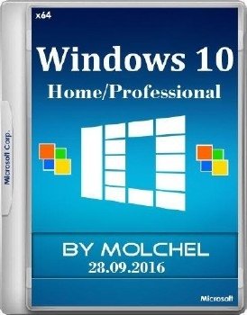 Windows 10 Home/Pro 10.0.14393.187 Version RS1 1607 (x64) [28.09.2016] by molchel