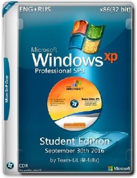 Windows XP Pro SP3 x86 Student Edition September 30th 2016