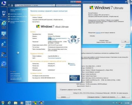 Windows 7 Ultimate Ru x86x64 nBook IE11 by OVGorskiy 10.2016 1 DVD