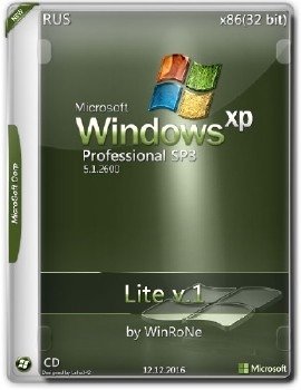 Windows XP Professional SP3 x86 Lite v.1 by WinRoNe