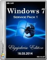 Windows 7 Ultimate SP1 86/64 Elgujakviso Edition v.18.03.14