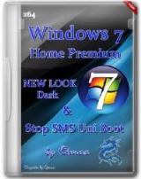 Windows 7 SP1 Home Premium x64 NEW LOOK Dark IE11 by Qmax (Rus)