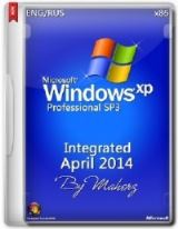 Windows XP Pro SP3 Integrated April 2014 By Maherz (x86) (ENG/RUS)