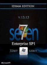 Windows 7 Enterprise SP1 IDimm Edition v.15.13 x86/x64