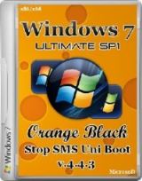 Windows 7 SP1 Ultimate OrBlack by Qmax (32bit+64bit) (2014) [Rus]