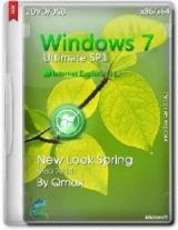 Windows 7 SP1 Ultimate x86x64 New Look Spring by Qmax (2014/RUS)
