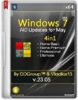 Windows 7 SP1 x64 4in1 DVD updates for May [v.23.05] by DDGroup & vladios13 [Ru]