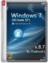 Windows 7 Ultimate SP1 x86 by vladios13 [v8.7] [Ru]