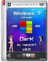 Windows 7 Ultimate SP1 (x86/x64) [Dark 2.0] by YelloSOFT[Ru]