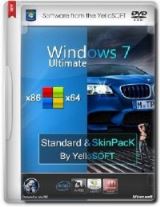 Windows 7 Ultimate SP1 (x86/x64) [Standard & SkinPacK] by YelloSOFT[Ru]