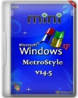Windows XP SP3 Mini MetroStyle v14.5 (x86) (2014) [Rus]