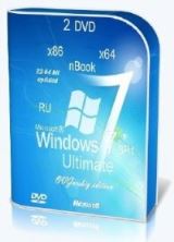 Windows 7 Ultimate Ru x86/x64 nBook IE11 by OVGorskiy 06.2014 2 DVD [Ru]