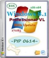 Microsoft Windows 8.1 Pro VL 17085 x86-x64 RU PIP 0614