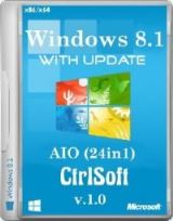 Microsoft Windows 8.1 with Update x86-x64 AIO RUS-ENG v1.0 (24in1) - CtrlSoft [, ]