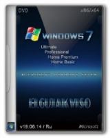 Windows 7 SP1 4in1 x86/x64 Elgujakviso Edition