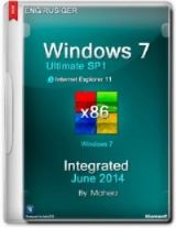 Windows 7 Ultimate SP1 x86 Integrated June 2014 By Maherz