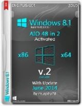 Windows 8.1 AIO 48in2 x86/x64 With Update June 2014 v.2