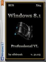 Windows 8.1 Professional VL by sibiryak v.31.05 (64) (2014)