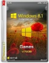 Microsoft Windows 8.1 Enterprise 17238 x86-x64 RU Games v2