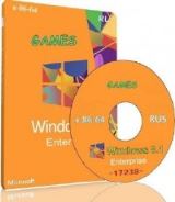 Microsoft Windows 8.1 Enterprise 17238 x86-x64 RU Games