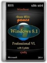 Microsoft Windows 8.1 Pro VL 17085 x86-x64 RU Games-St