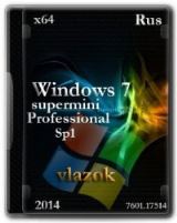 Windows 7 Professional x64 Sp1 supermini RUS