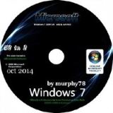 Windows 7 SP1 AIO 52in2 IE11 by murphy78 (x86/x64) (Oct2014) [En.Rus.Ger]