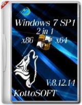 Windows 7 SP1 Ultimate KottoSOFT V.8.12.14 (x86 x64)
