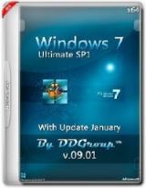 Windows 7 Ultimate SP1 x64 with Update (January) [v.09.01]by DDGroup[Ru]