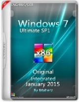 Windows 7 Ultimate SP1 x86 Integrated January 2015 By Maherz