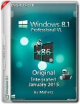 Windows 8.1 Professional VL x86 Integrated January 2015 By Maherz (ENG/RUS/GER)