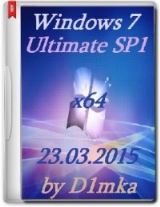 Windows 7 SP1 Ultimate by D1mka (x64) (23.03.2015) [RUS]
