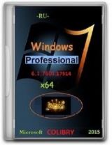 Windows 7 Professional VL SP1 6.1.7601.17514 x64 COLIBRY-2015