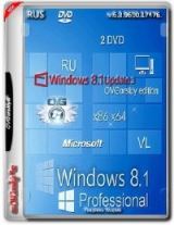 Microsoft Windows 8.1 Professional VL with Update 3 x86-x64 Ru by OVGorskiy 10.2015 2DVD