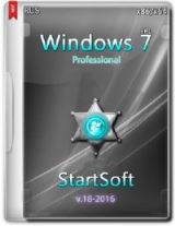 Windows 7 Professional SP1 x86 x64 StartSoft 18-2016 [Ru]
