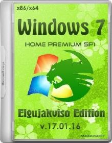 Windows 7 Home Premium SP1 (x86/x64) Elgujakviso Edition (v17.01.16)
