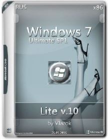 Windows 7 Ultimate Sp1 by vlazok v.10 Lite