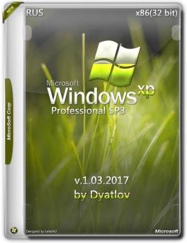 Windows XP Профессиональная SP3 by Dyatlov v.1.03.2017