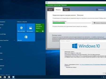 Microsoft Windows 10 Pro 14393.105 x86-x64 RU TabletPC LITE