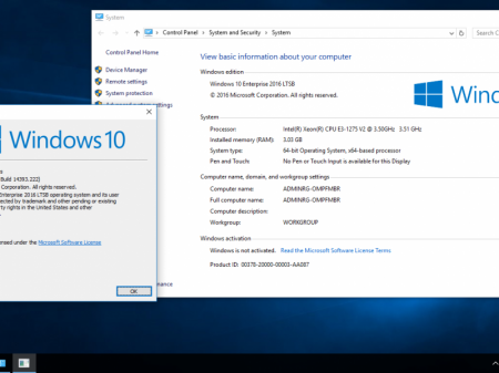 Windows 10, Version 1607 with Update [14393.222] (x86-x64) AIO [36in2] adguard (v16.09.28)