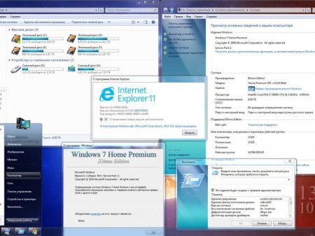 Windows 7 Home Premium SP1 х86/x64 IDimm Edition v.23.16