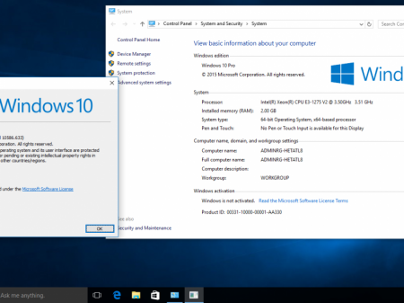 Windows 10 Version 1511 with Update [10586.633] (x86-x64) AIO [28in2] adguard (v16.10.12)