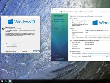 Windows 10 x86x68 Pro Update 14393.223 by UralSOFT v.84.16