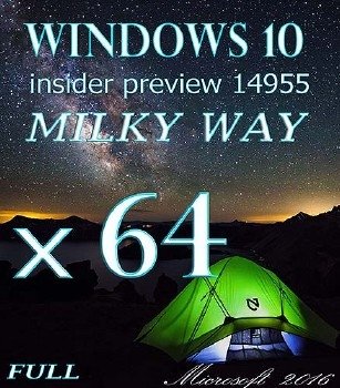 Windows 10 Professional x64 MILKY WAY